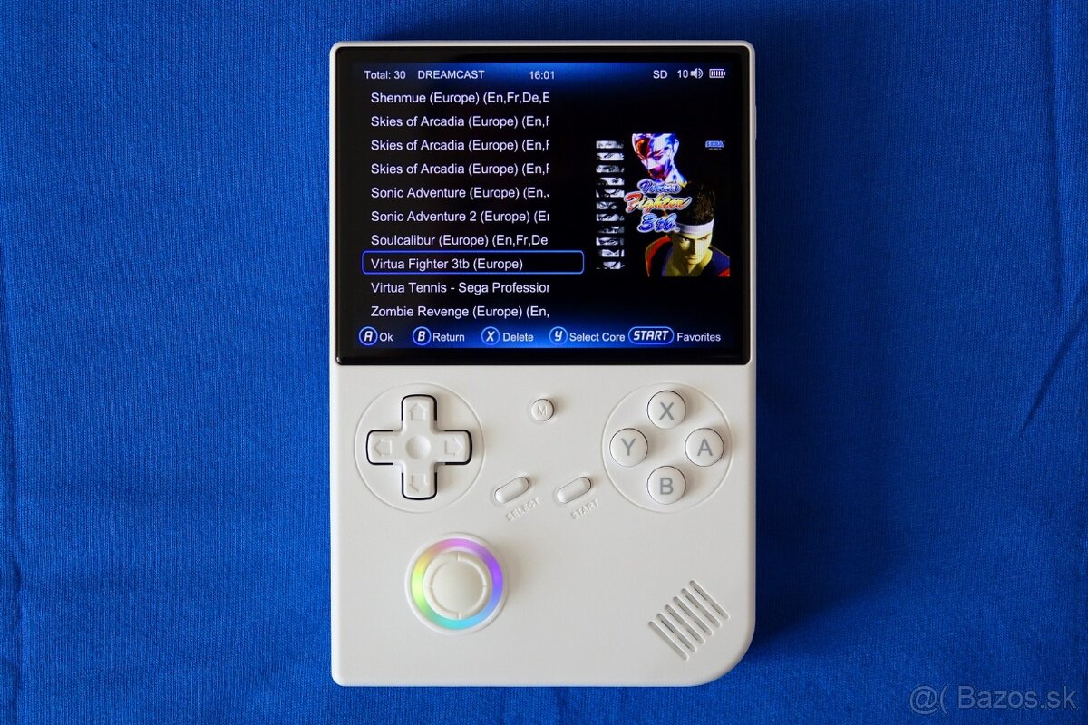 Konzola Anbernic RG40XX V nová - SONY PSP a PSX + hry - 12