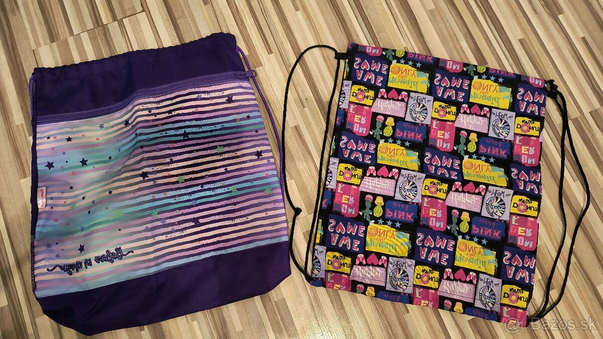 Pekný školský batoh + vrecúška - 12