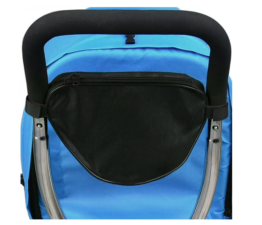 Detská trojkolka so strieškou - ružová a modrá - 12