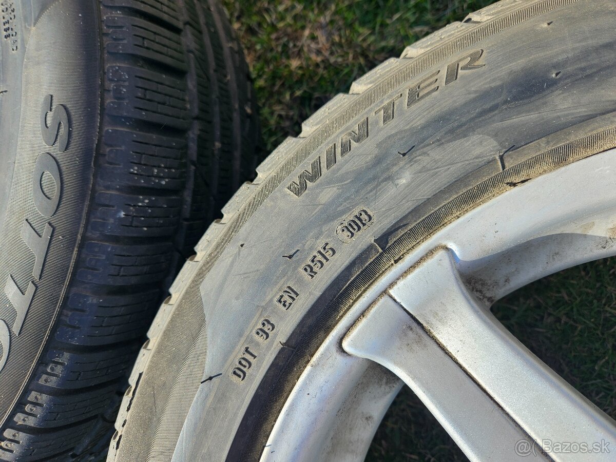 BMW X3 R17 225/55 zimné pneu - 12