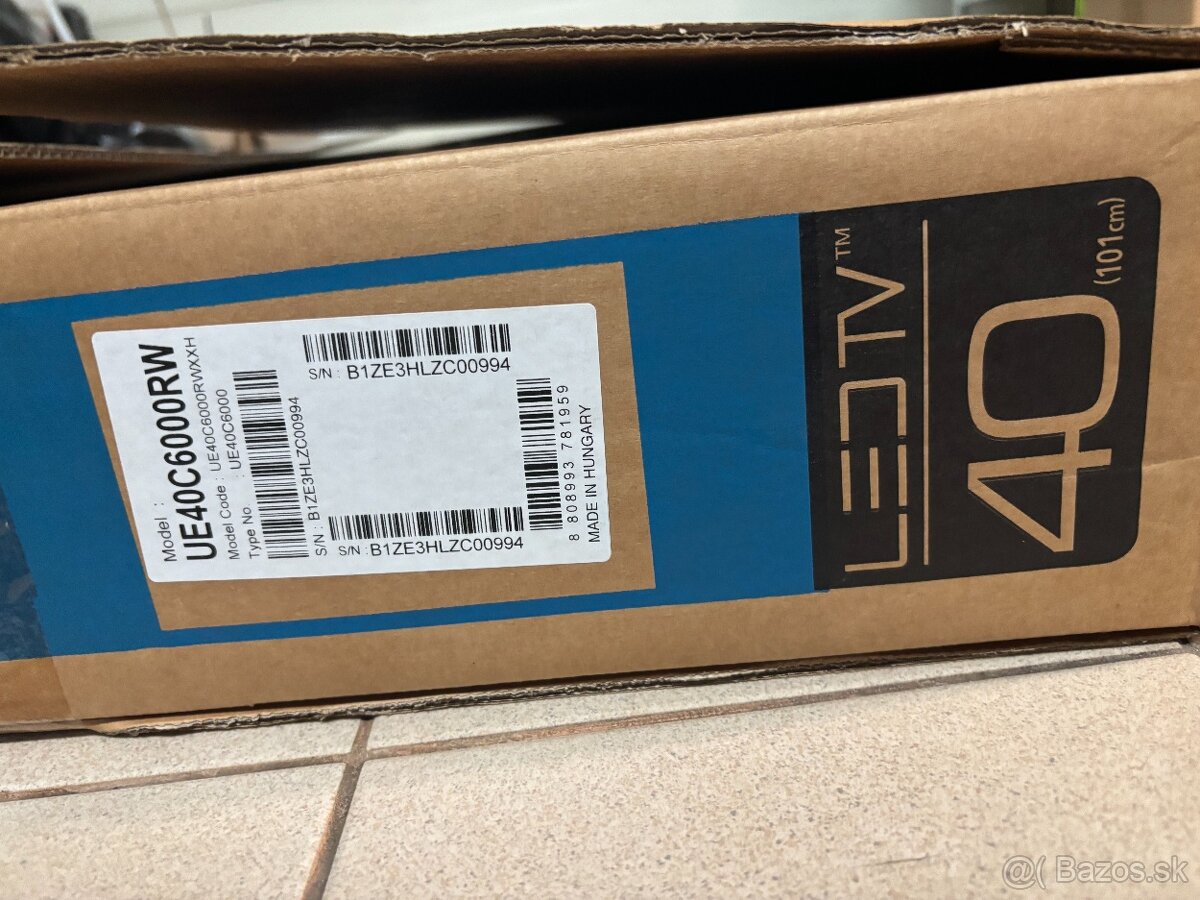 TV SAMSUNG UE 40C 6000 RW - 12