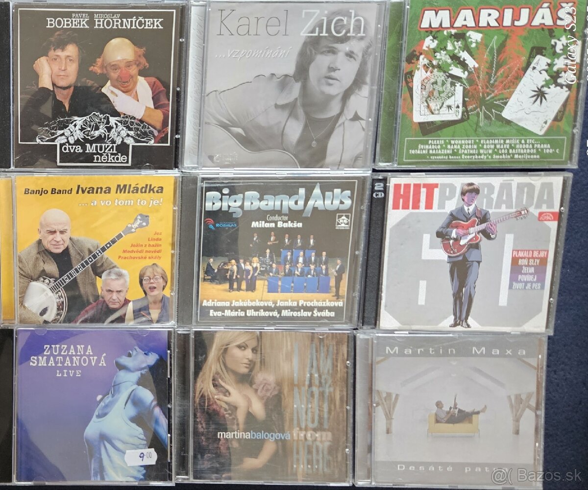 CD predaj: Česká a Slovenská tvorba 1. - 12