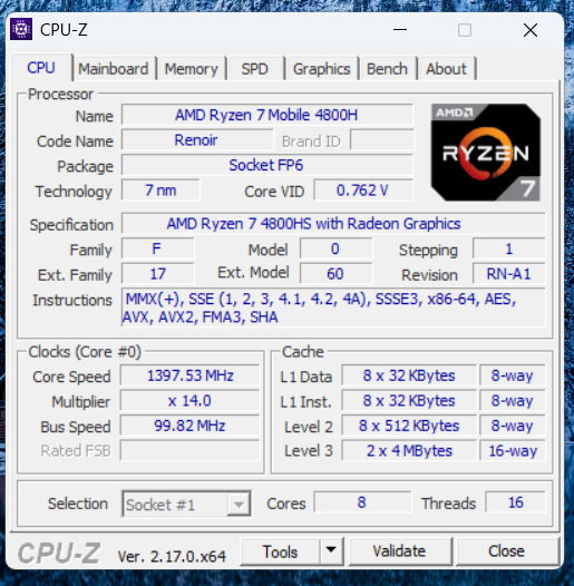 Asus ROG Zephyrus G14 GA401IV-HE003T - 12