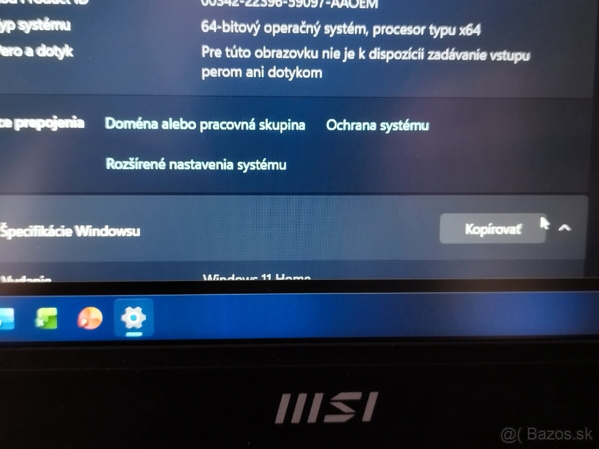 MSI Katana 15 b13v zaruka do 2/2028 - 12