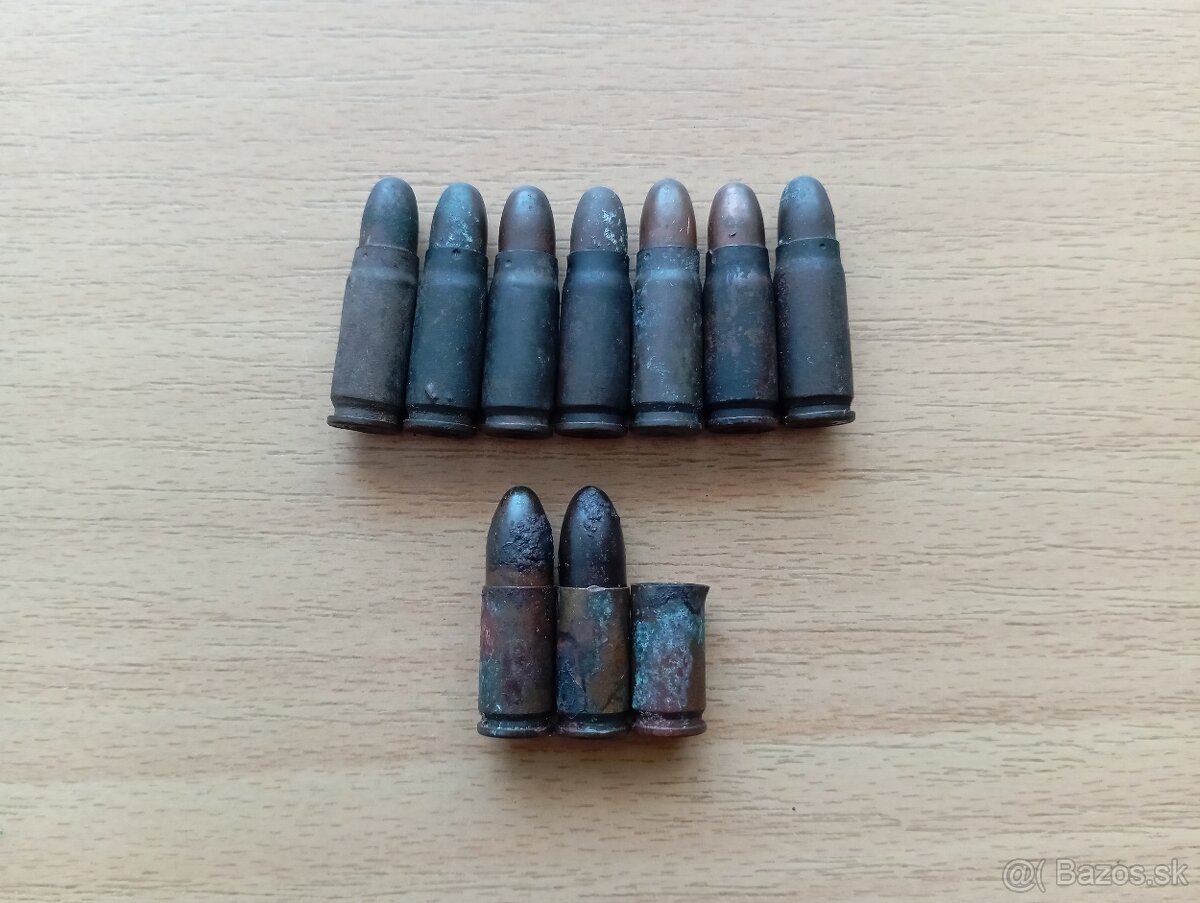 Nábojnice WW1, WW2 - 12