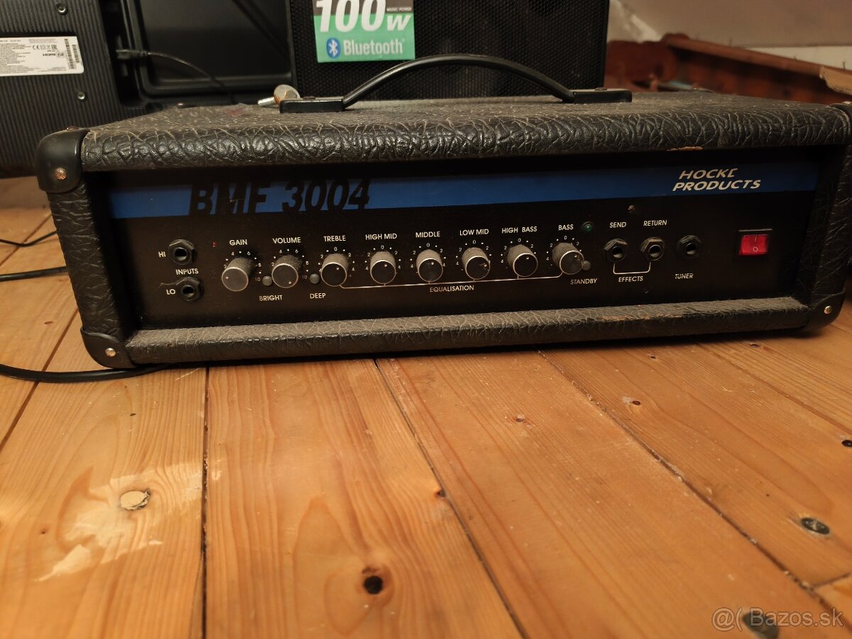 Basový reproduktor, zosilovač, elektrická gitara - 12
