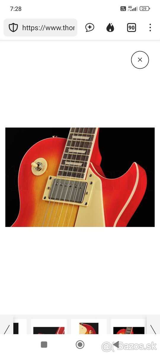 Elektrická gitara Harley Benton - 12