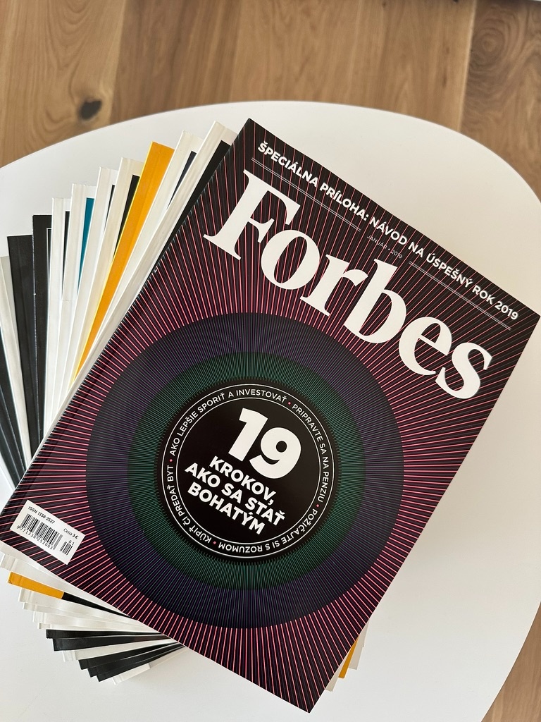 Forbes - viaceré kompletné ročníky - 12