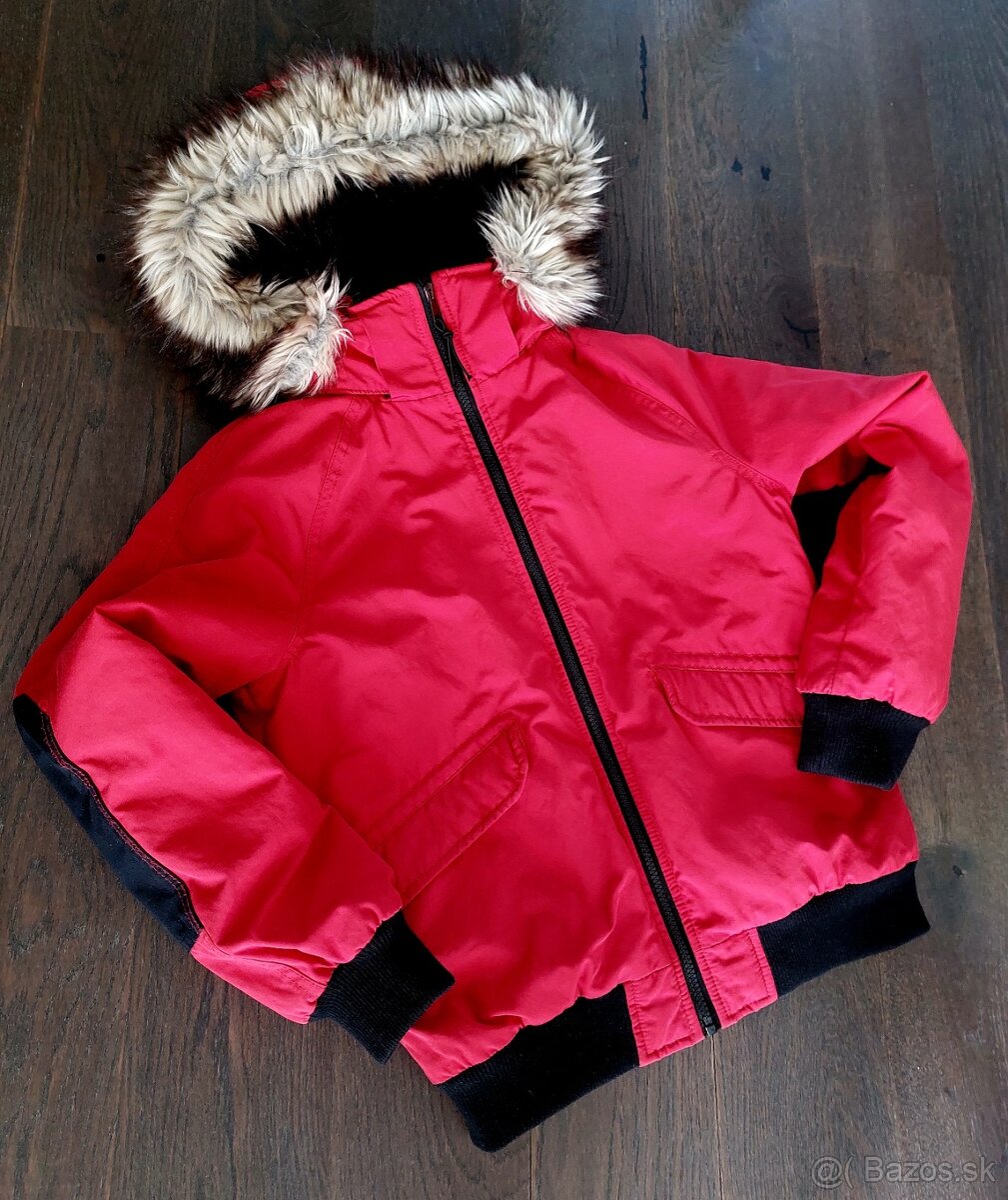 Fantasticka tepla zimna bunda kozusina zn.H&M super stav - 12