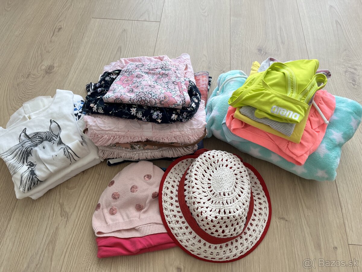 Balík oblečenia pre dievčatko veľk. 110 /116 - 12