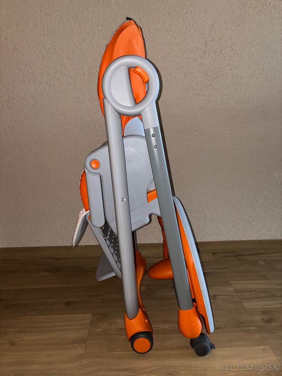 Polohovateľná detská jedálenská stolička Chicco Polly2Start - 12