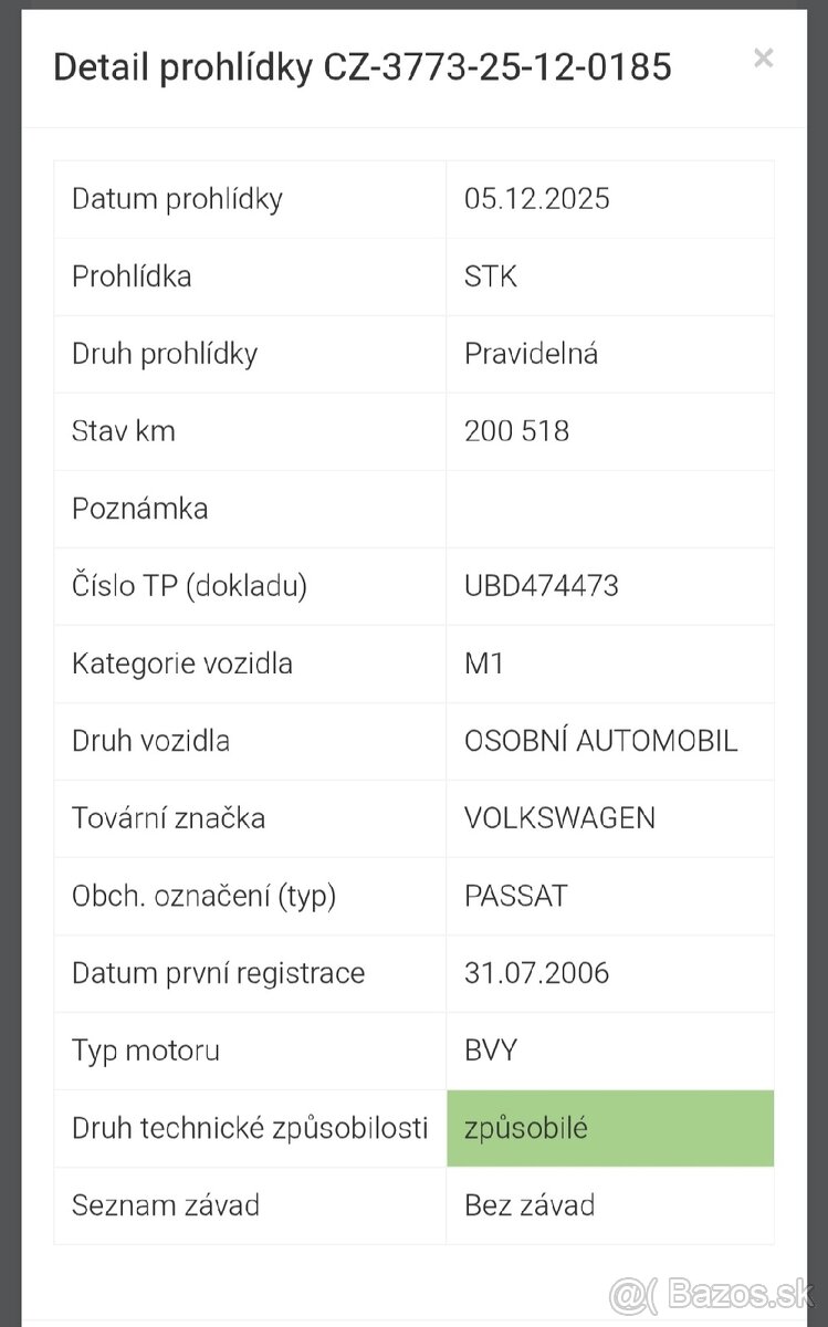 VW Passat kombi B6 benzín automat - 12
