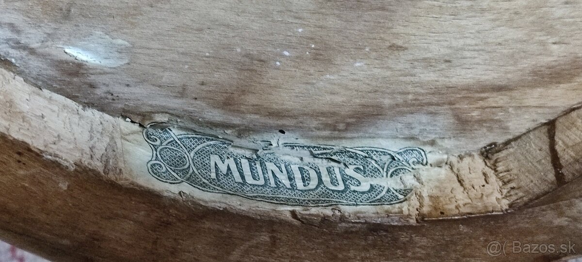 Staré cca 100r. stoličky - zn. Mundus Thonet - 12