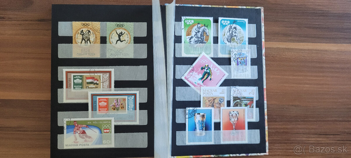 začatá zbierka Maďarska v malom hrubom albume - 12