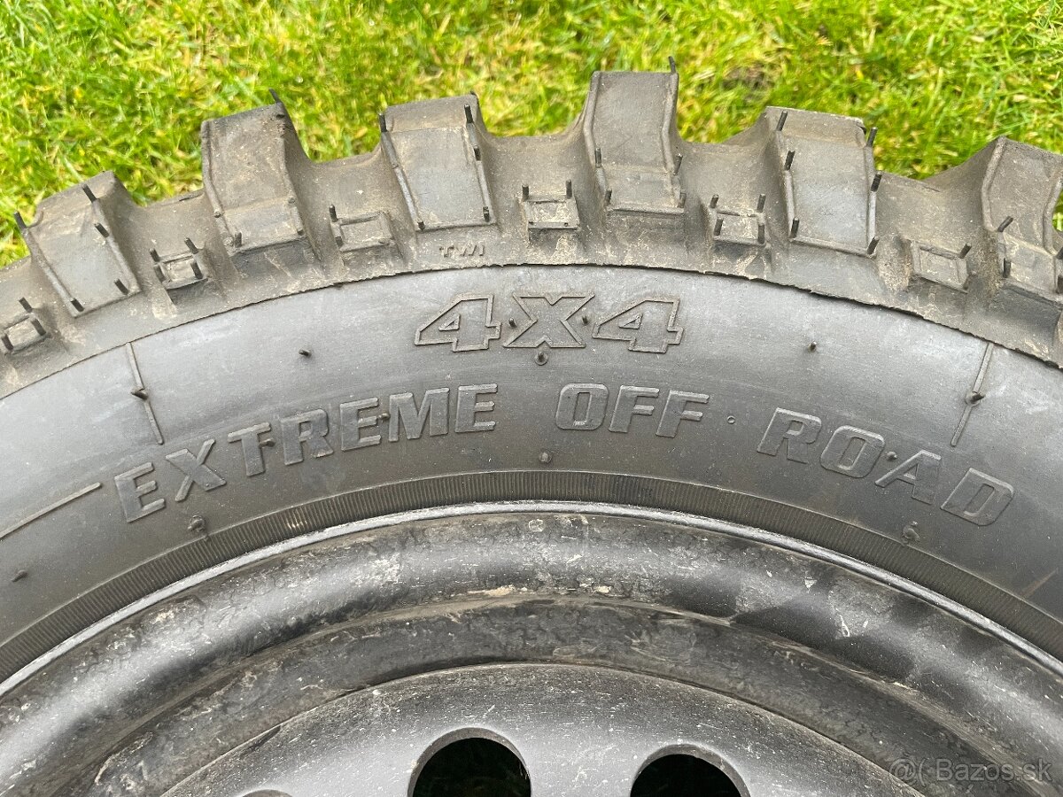 Disky 5x112 R15 + Offroad pneu Dakar 195/80 R15 - 12