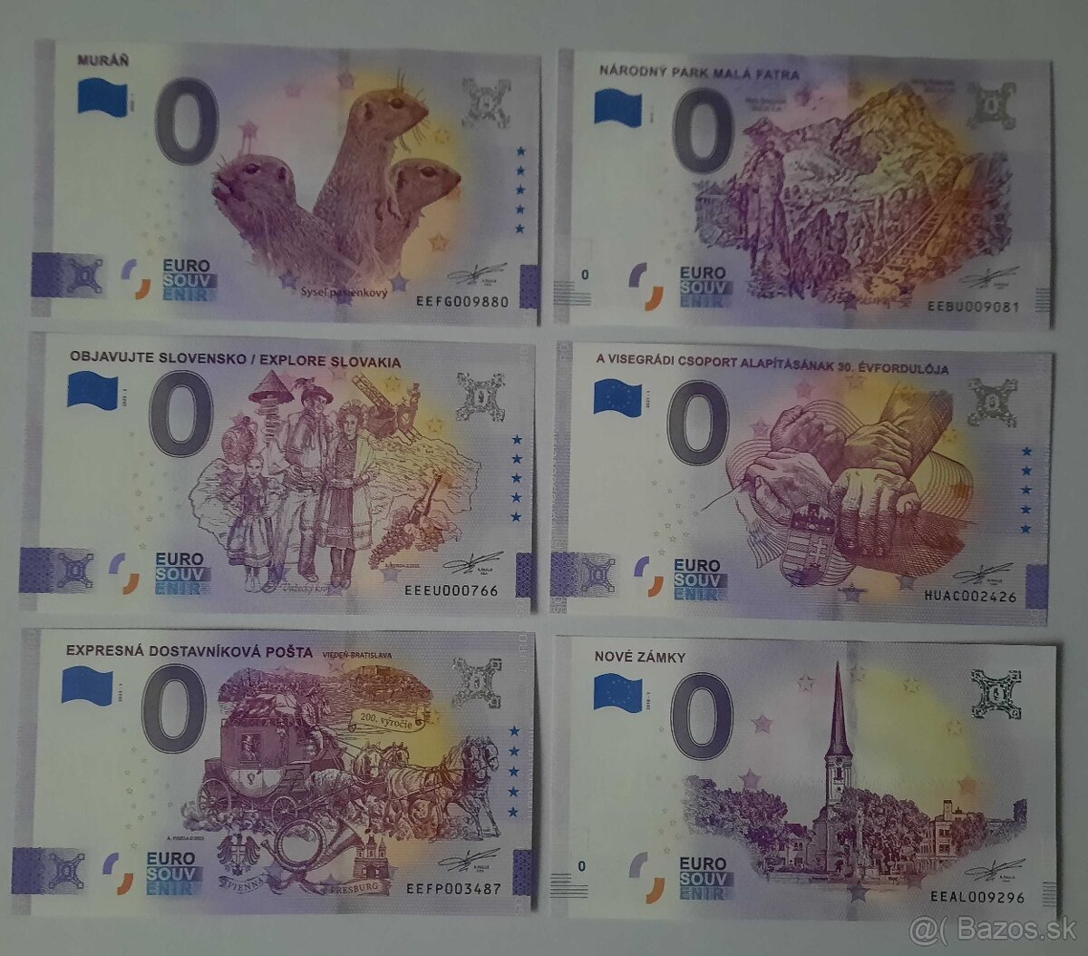 0€ / 0 euro suvenírová bankovka - 12