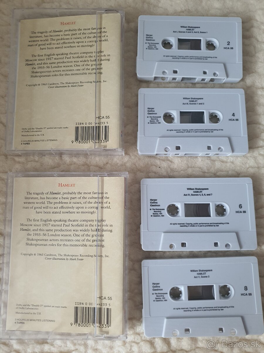 7x MC Shakespeare:Hamlet,Edward Elgar,dychovka,Heartbreakers - 12