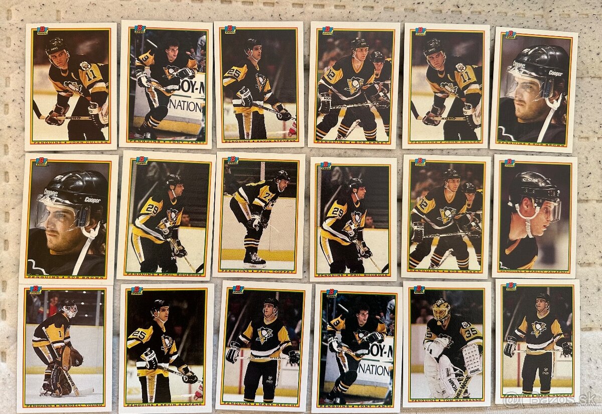 Predám hokejové kartičky Pittsburgh Penguins - 12