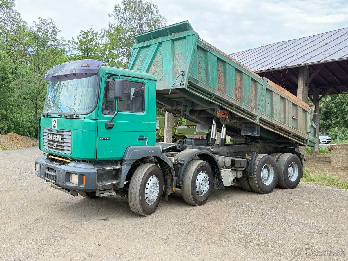MAN 32.414 8x4 MANUAL EURO 2 - 12