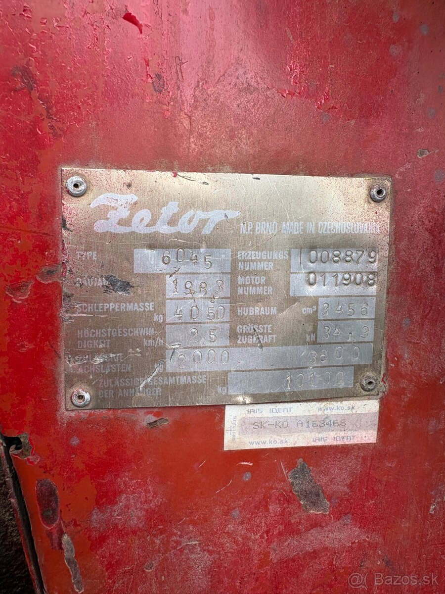 Zetor 6045 - 12