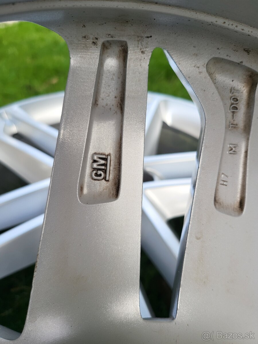 5X105 R19 Opel alu disky +tpms senzor - 12