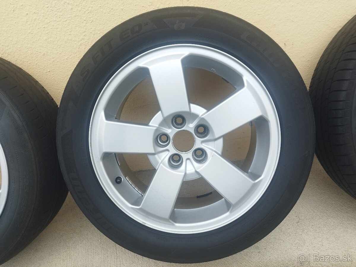 Disky originál Škoda - 5x100 R16 - Rider - 12