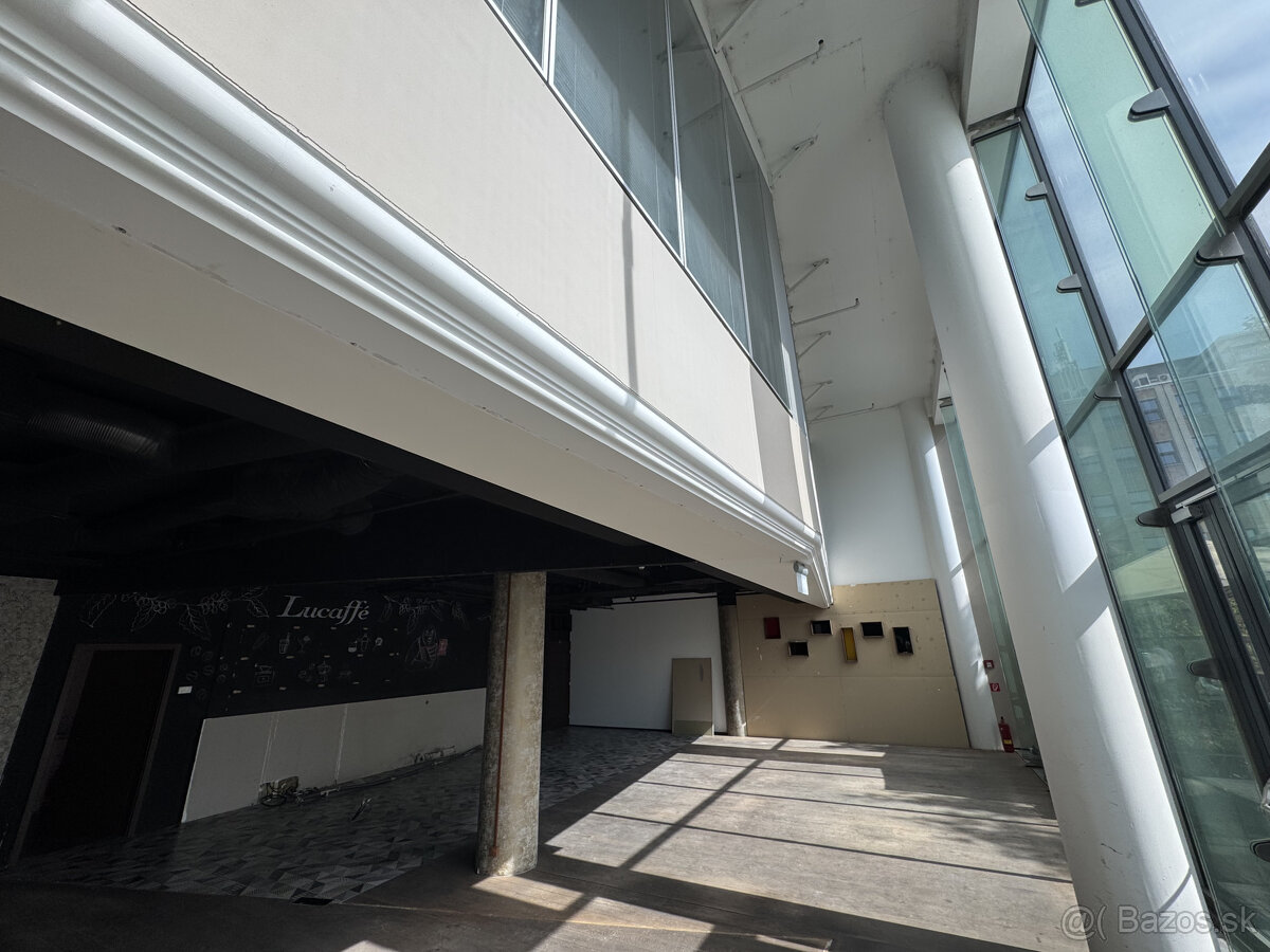 Prenájom prízemného obchodného priestoru 185 m² na prémiovej - 12