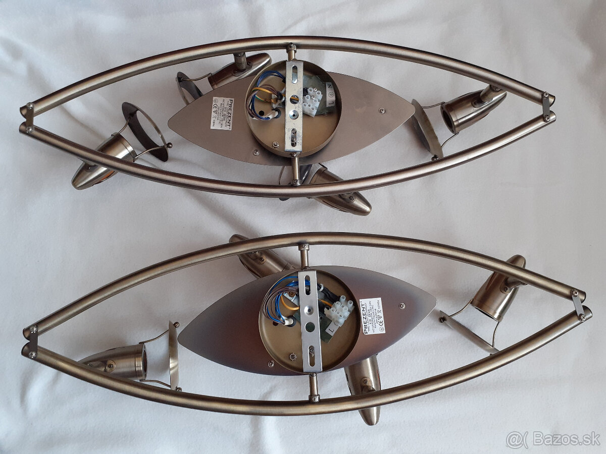 Bodové stropné svietidlá 2ks - 12