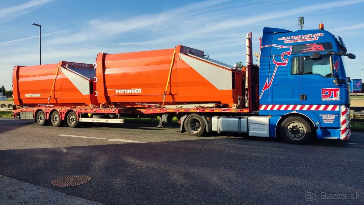 Nadrozmerná preprava,plato,podvalník,ODŤAHOVKA NITRA - 12