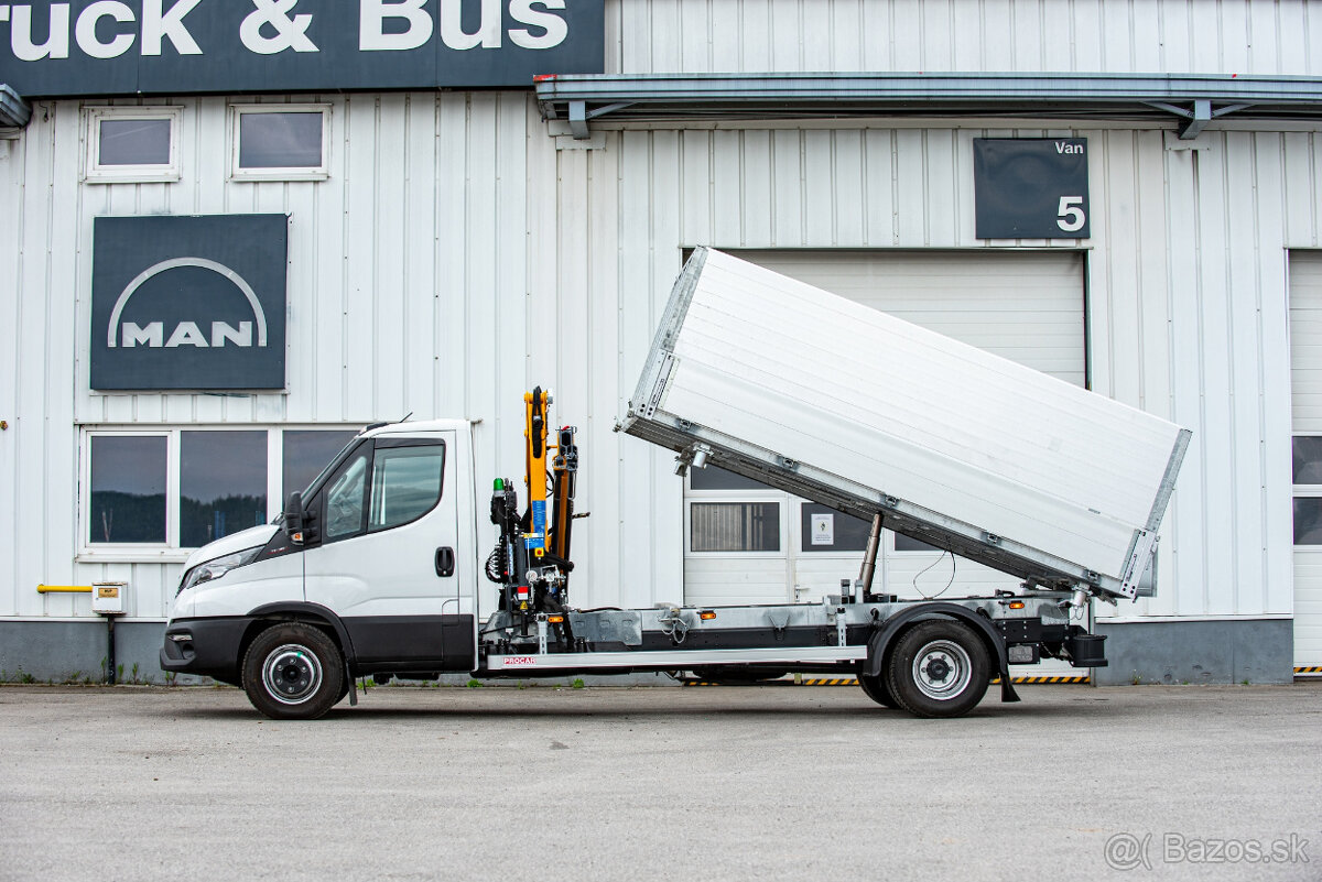 Iveco Daily 70C18H + 3str.sklápač + COPMA 42.2 - 12