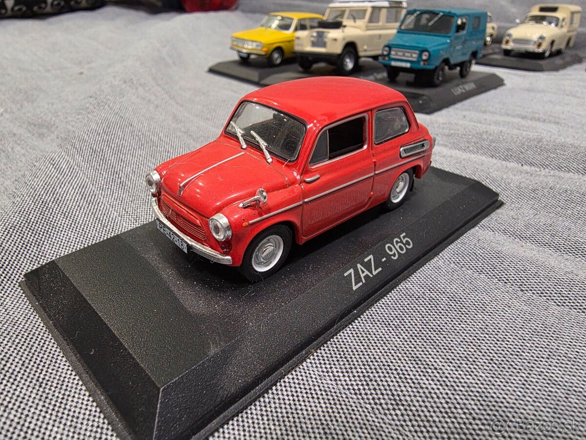 Sbírka modelů 1:43 Kultovní auta ČSSR Legendární automobily - 12