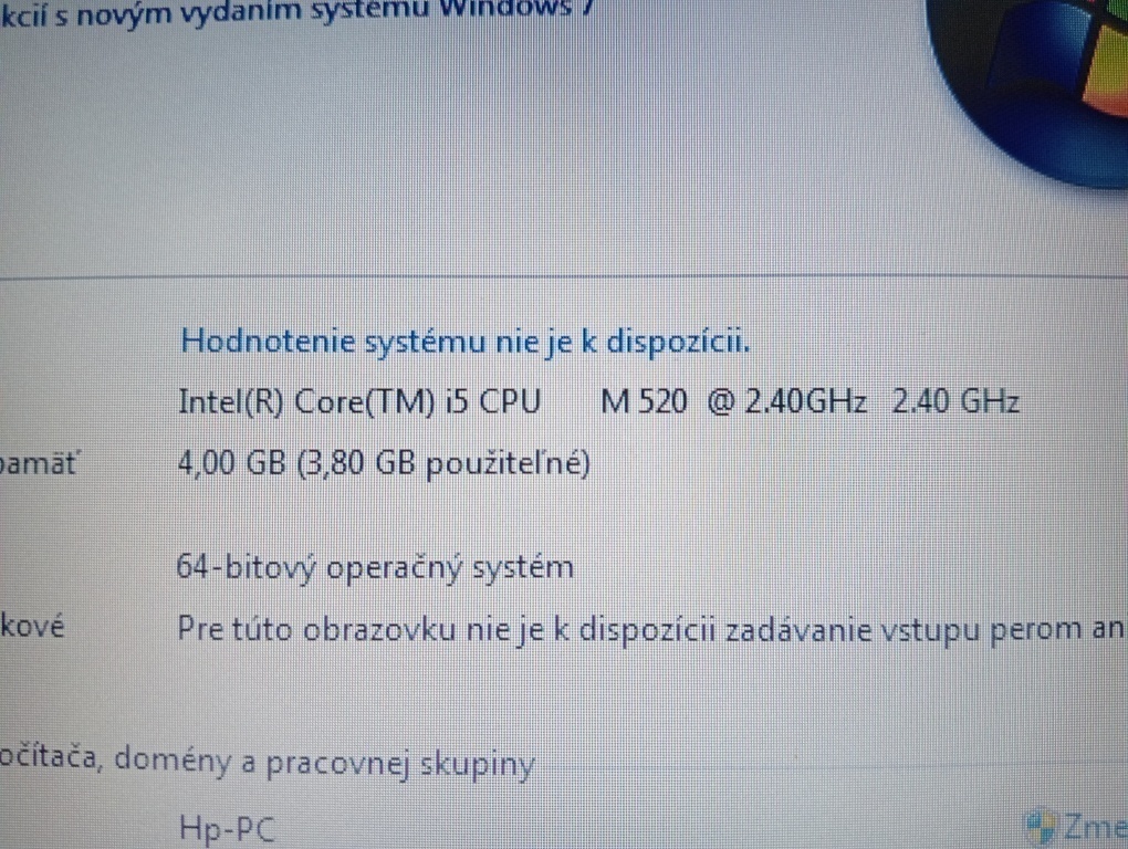 predám na diely notebooky HP. - 12