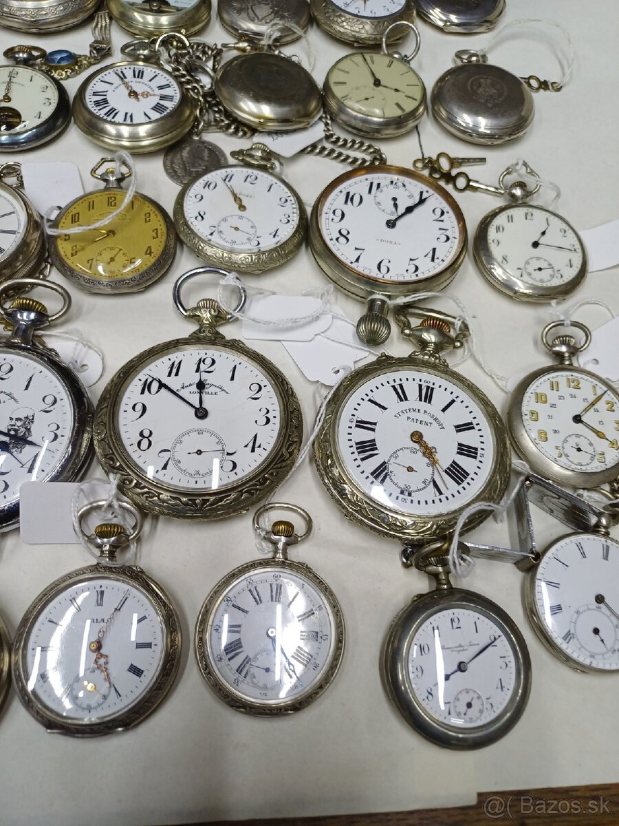 Predám zbierku vreckových hodin - 12