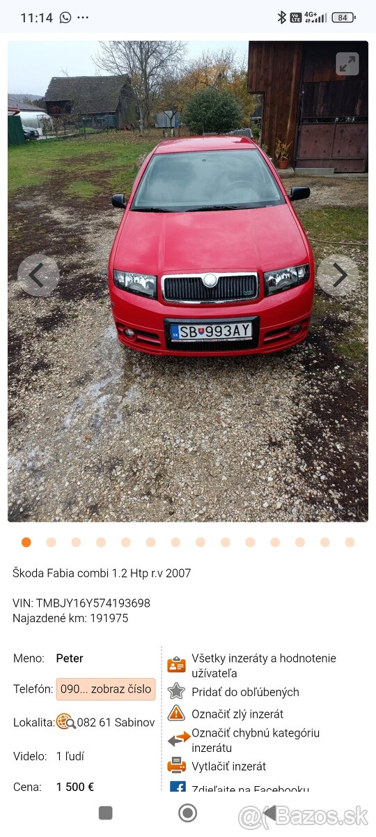 Škoda Fabia combi 1.2HTP - 12