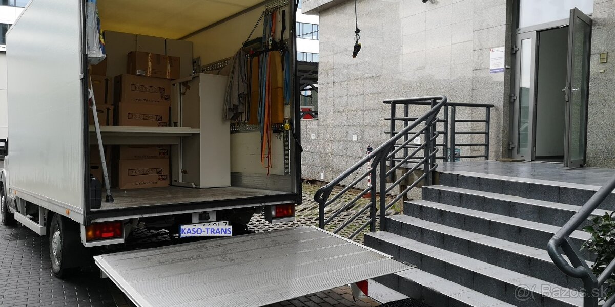 AUTODOPRAVA SŤAHOVANIE KOŠICE FIAT DUCATO - HYDR. PLOŠINA - 12