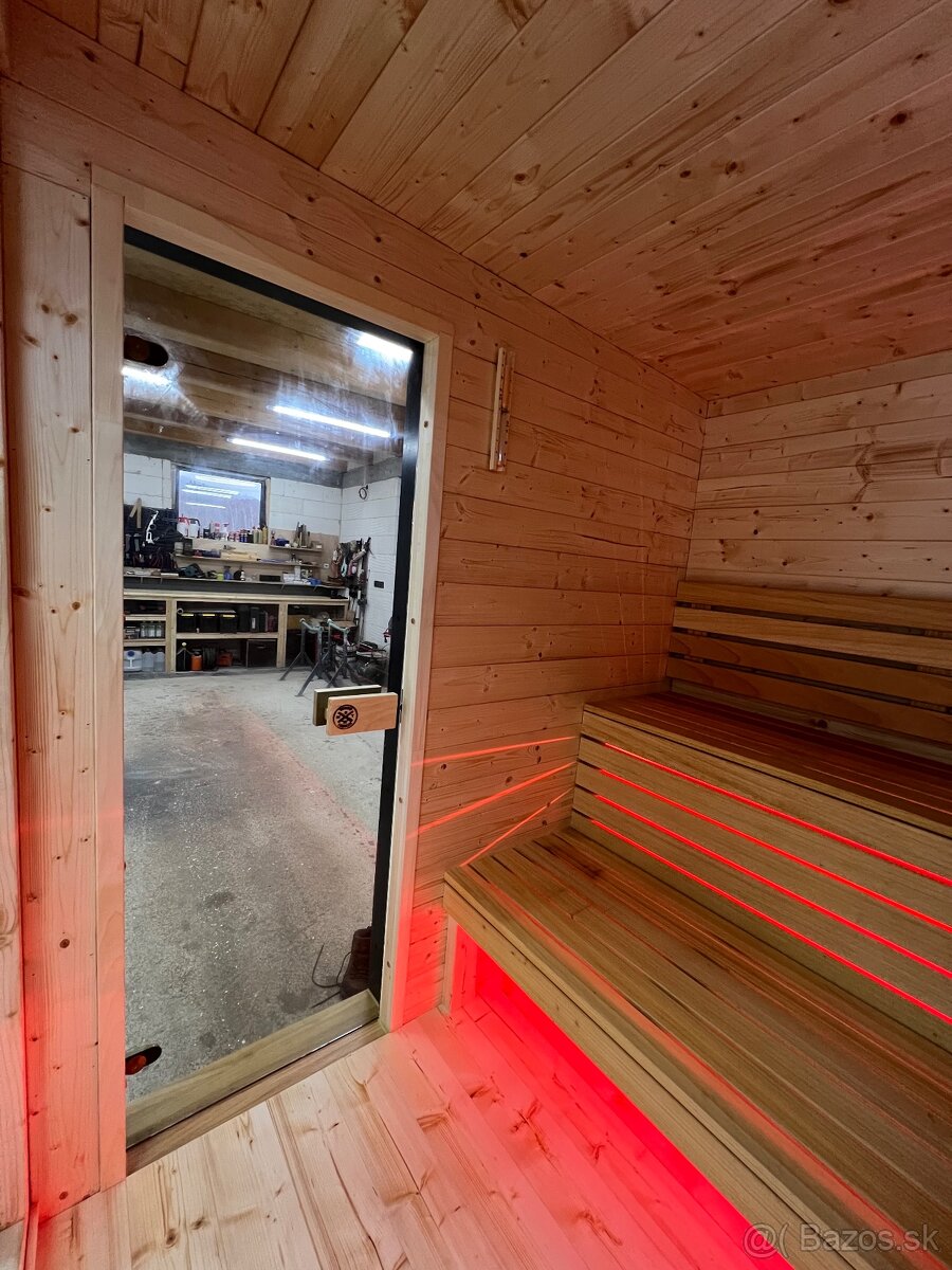 Venkovní finská sauna - 12