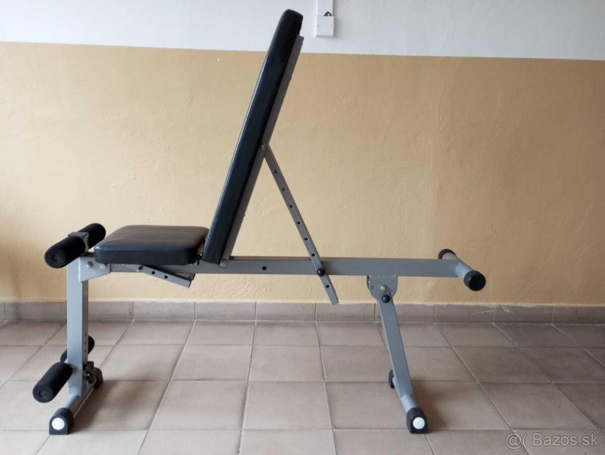 Polohovateľná lavička aj na brucho INSPORTLINE-NOVÁza1/2ceny - 12