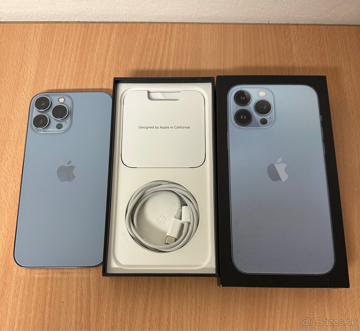 Apple iPhone 13 Pro Max sierra blue 85% Bateria - 12