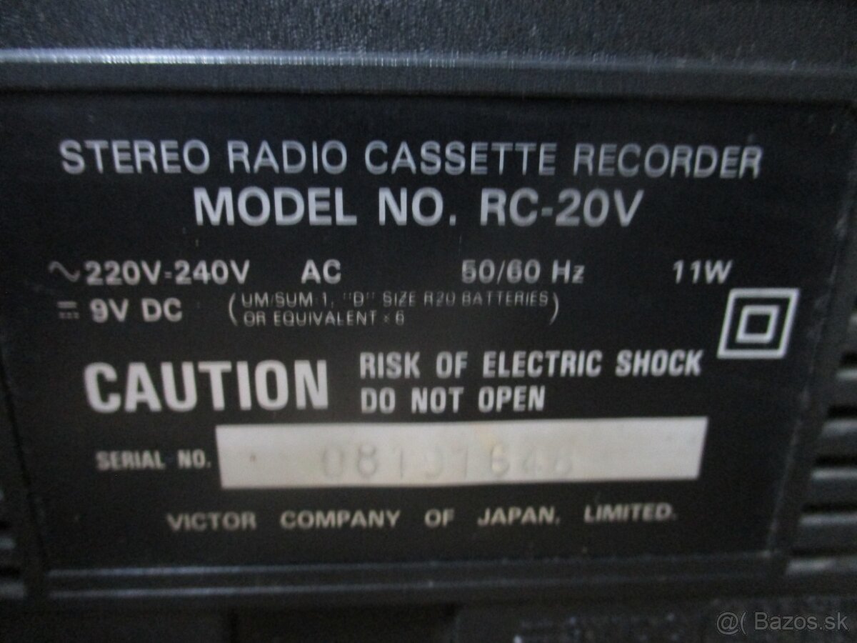 JVC RC-20V - 12