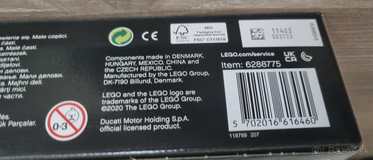 Predám LEGO Technic 42107 Ducati Panigale V4 R - 12