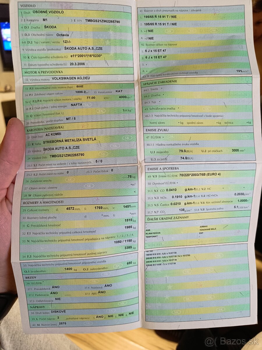 Skoda Octavia 2 1.9tdi 77kw - 12