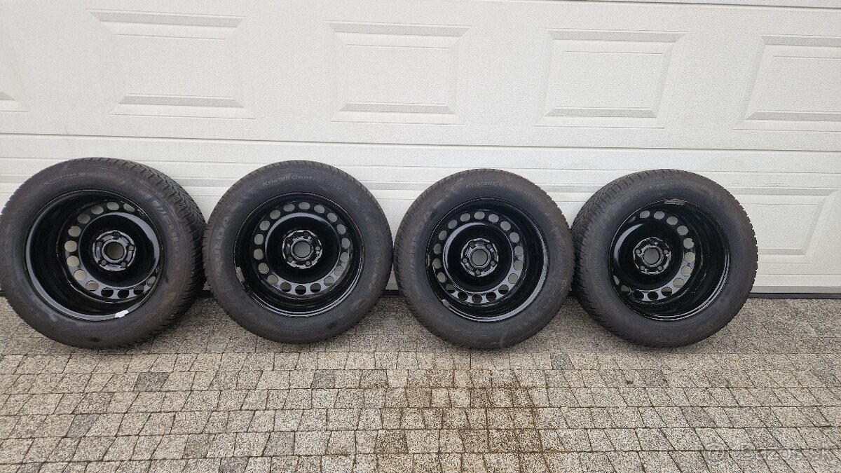 Zimné pneu 215/60 R16 99H Fulda. 5x112, 6,5J ET 41 - 12