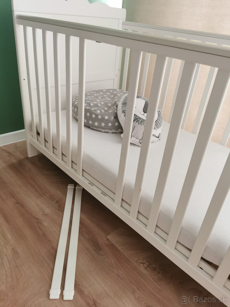 Klups Marsell 140x70 White detská postieľka - 12