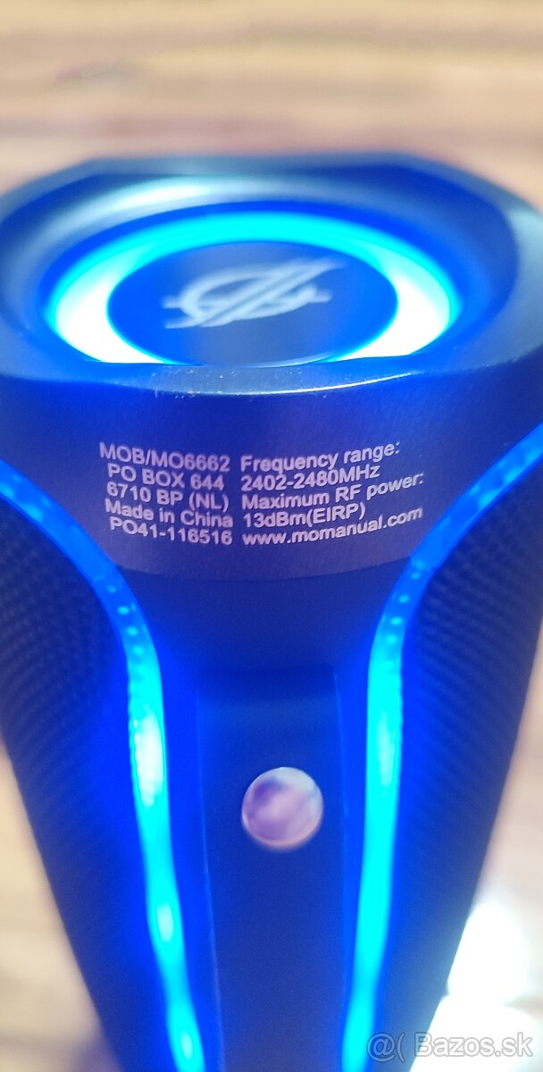 Bezdrôtový 2x5W Bluetooth reproduktor DIMA - 12