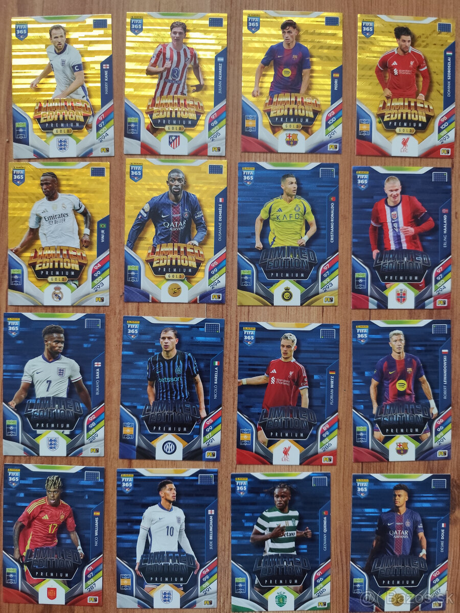 Futbalové kartičky Adrenalyn - Fifa 365 2026 - limit edition - 12
