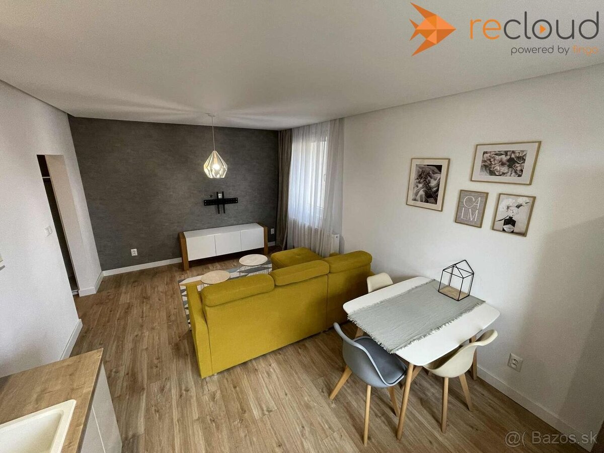 Ponúkame do prenájmu plne zariadený 1-izbový byt v prestížne - 12