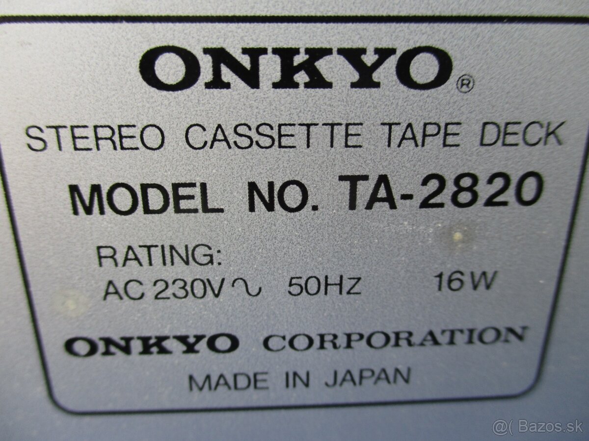 Onkyo TA-2820 - 12