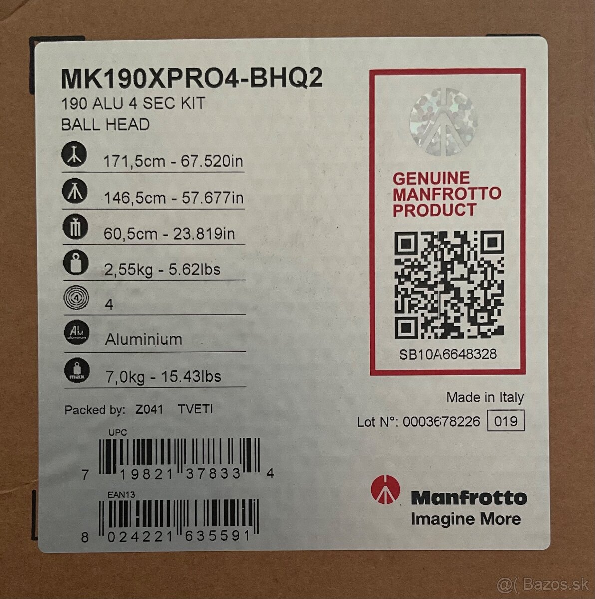 Statív Manfrotto - 12