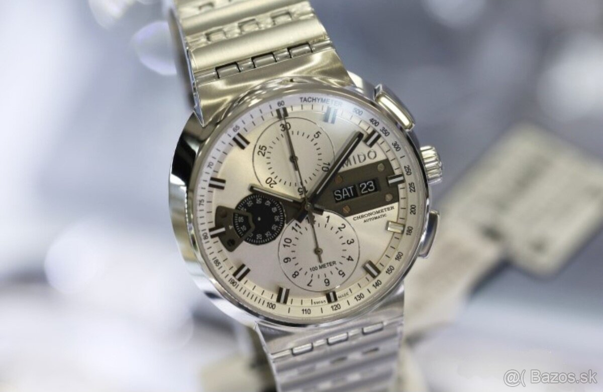 Mido, model ALL DIAL Chronograph, originál hodinky - 12