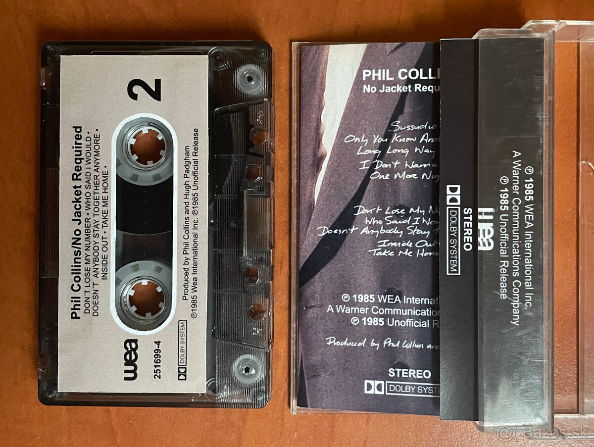 MC kazety, ceny v zozname - 12